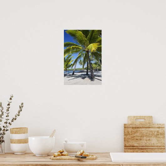 Palmbomen, nationaal historisch park Pu'uhonua o Poster (Keuken)