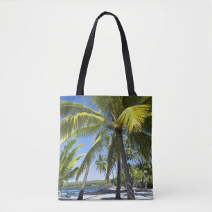 Palmbomen, Nationaal Historisch Park Pu'uhonua Tote Bag