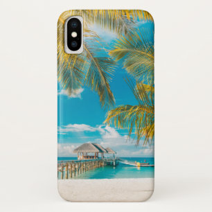 Palmbomen op de zon Case-Mate iPhone case