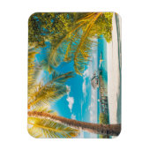 Palmbomen op de zon magneet (Verticaal)