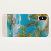 Palmbomen op een mooie zonsondergang Case-Mate iPhone case (Achterkant (horizontaal))