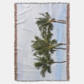 Palmbomen op Hawaï Deken (Voorkant Verticaal)