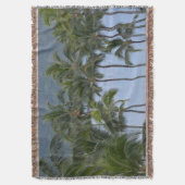 Palmbomen op Hawaï Deken (Voorkant Verticaal)