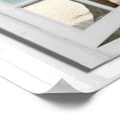 Palmbomen op het fake venster van het Uitzicht van Poster (Hoek)