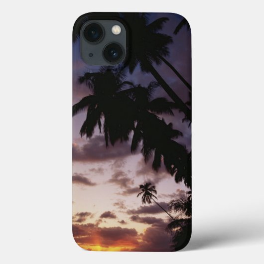 Palmbomen op zee Case-Mate iPhone case (Achterkant)