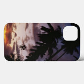 Palmbomen op zee Case-Mate iPhone case (Achterkant (horizontaal))