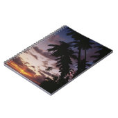 Palmbomen op zee notitieboek (Linkerzijde)