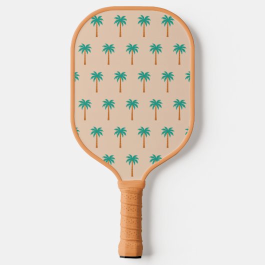 Palmbomen Pickleball Paddle (Achterkant)