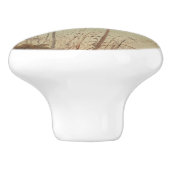  palmbomen Pissarro Art Keramische Knop (Zijkant)