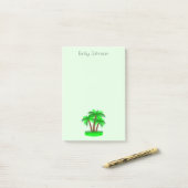Palmbomen Post-it® Notes (Op bureau)