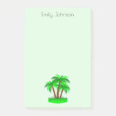 Palmbomen Post-it® Notes (Voorkant)