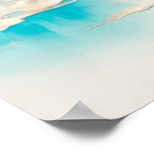 Palmbomen Poster (Hoek)