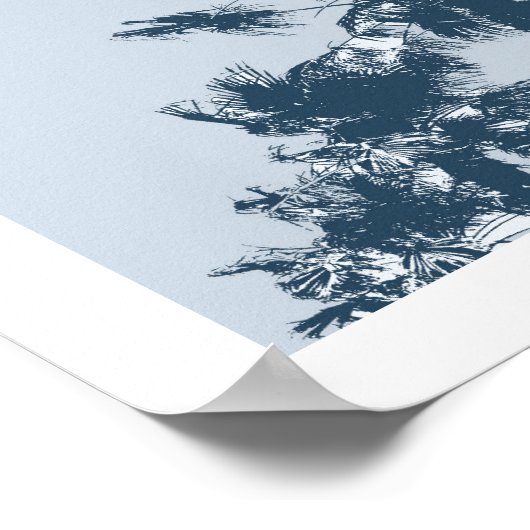  palmbomen poster (Hoek)