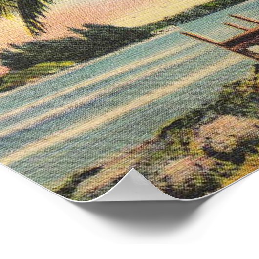 palmbomen  poster (Hoek)