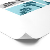  palmbomen poster (Hoek)