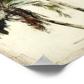 Palmbomen, Poster voor tropische wanden (Hoek)