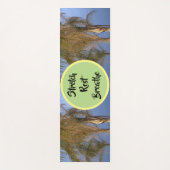 Palmbomen rekken rust adem yogamat (Voorkant)