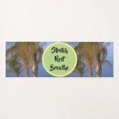 Palmbomen rekken rust adem yogamat (Voorkant (horizontaal))