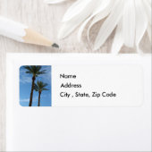 palmbomen retouradres label (Insitu)