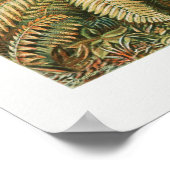  palmbomen, Retro botanisch Poster (Hoek)