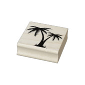 Palmbomen Rubberstempel (Stempel)
