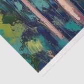 Palmbomen Santa Monica California Decoupage Tissuepapier (Detail)