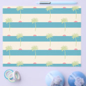palmbomen scrapbooking papier flyer (Enkel)