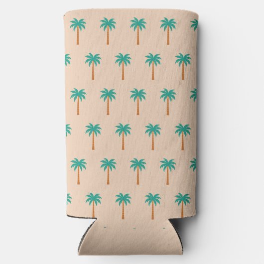 Palmbomen Seltzer Blikjeskoeler (Achterkant)