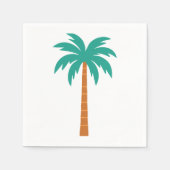 Palmbomen Servet (Voorkant)