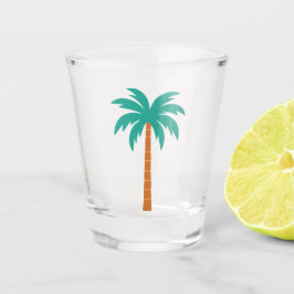 Palmbomen Shot Glas