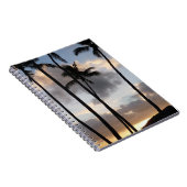 Palmbomen Silhouettes in Hawaii Notitieboek (Rechterzijde)