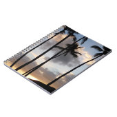 Palmbomen Silhouettes in Hawaii Notitieboek (Linkerzijde)