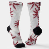  palmbomen sokken (Gebogen)