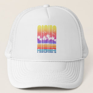 Palmbomen Strand Tropische Vakantie Aloha Trucker Pet
