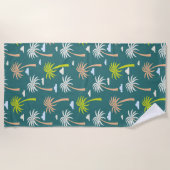 Palmbomen Strandlaken (Voorkant)