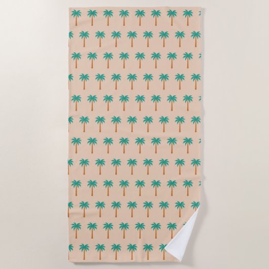 Palmbomen Strandlaken (Voorkant)