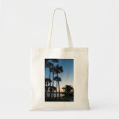 Palmbomen Sunrise Destin Florida Canvas tas (Voorkant)