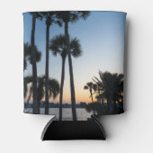 Palmbomen Sunrise Destin Florida Koelbox Blikjeskoeler (Voorkant)