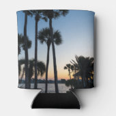 Palmbomen Sunrise Destin Florida Koelbox Blikjeskoeler (Achterkant)