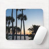 Palmbomen Sunrise Destin Florida Muismat (Met muis)