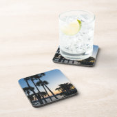 Palmbomen Sunrise Destin Florida Onderzetters Set  (Rechterzijde)