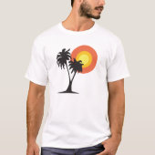 Palmbomen T-shirt (Voorkant)
