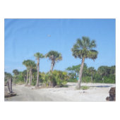 Palmbomen tafelkleed (Voorkant (Horizontaal))