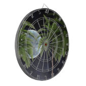 palmbomen tegen de maan dartbord (Voorkant Links)
