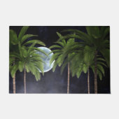 palmbomen tegen de maan deurmat (Voorkant)