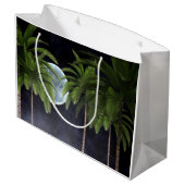 palmbomen tegen de maan groot cadeauzakje (Achterkant Gekanteld)