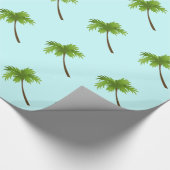 Palmbomen Verpakkingspapier Cadeaupapier (Hoek)