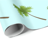 Palmbomen Verpakkingspapier Cadeaupapier (Rol Hoek)