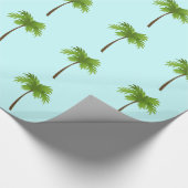 Palmbomen Verpakkingspapier Cadeaupapier (Hoek)