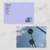 palmbomen visitekaartje (Voorkant / Achterkant)